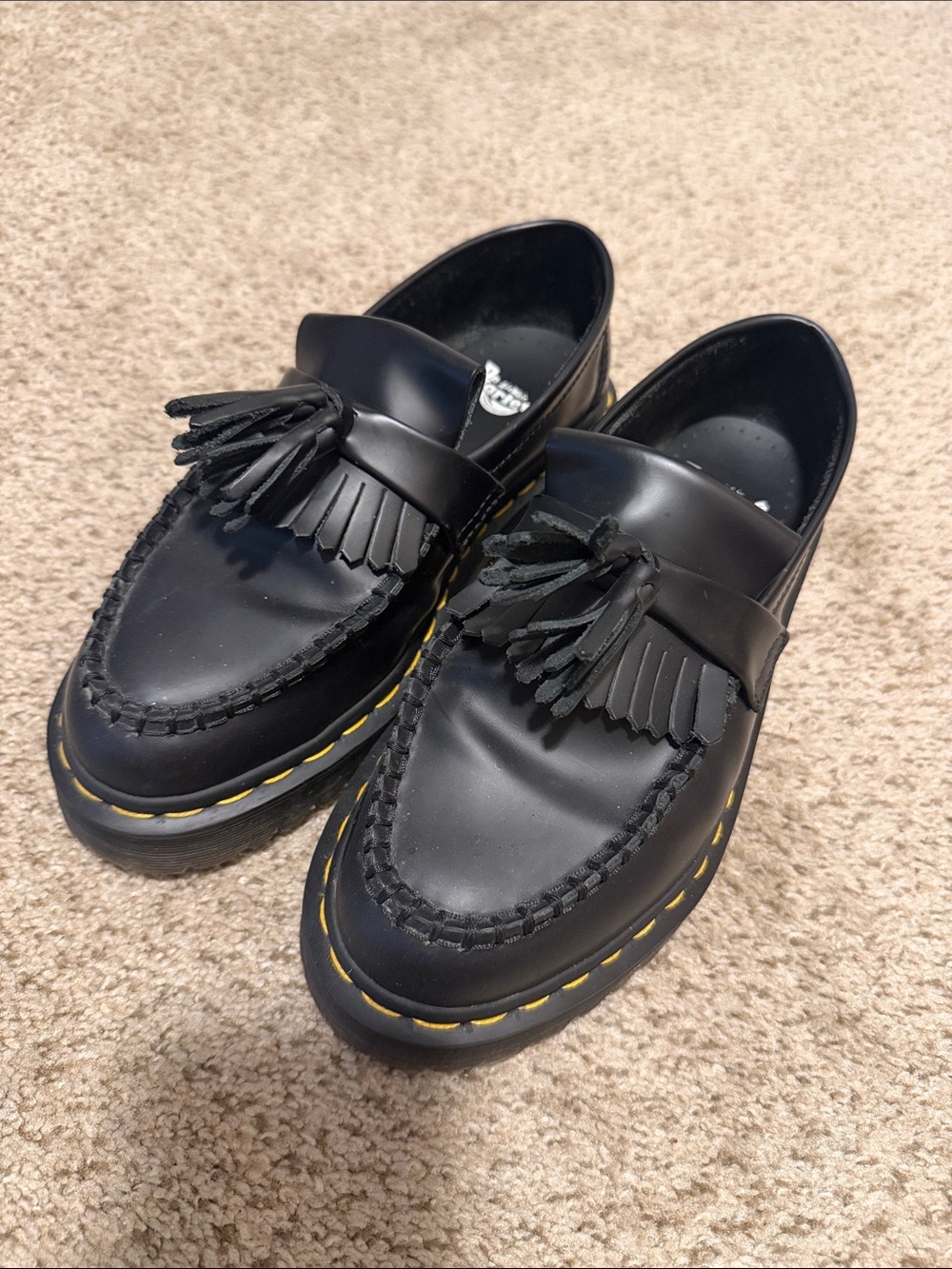 Adrian Bex Smooth Leather Tassel Loafer